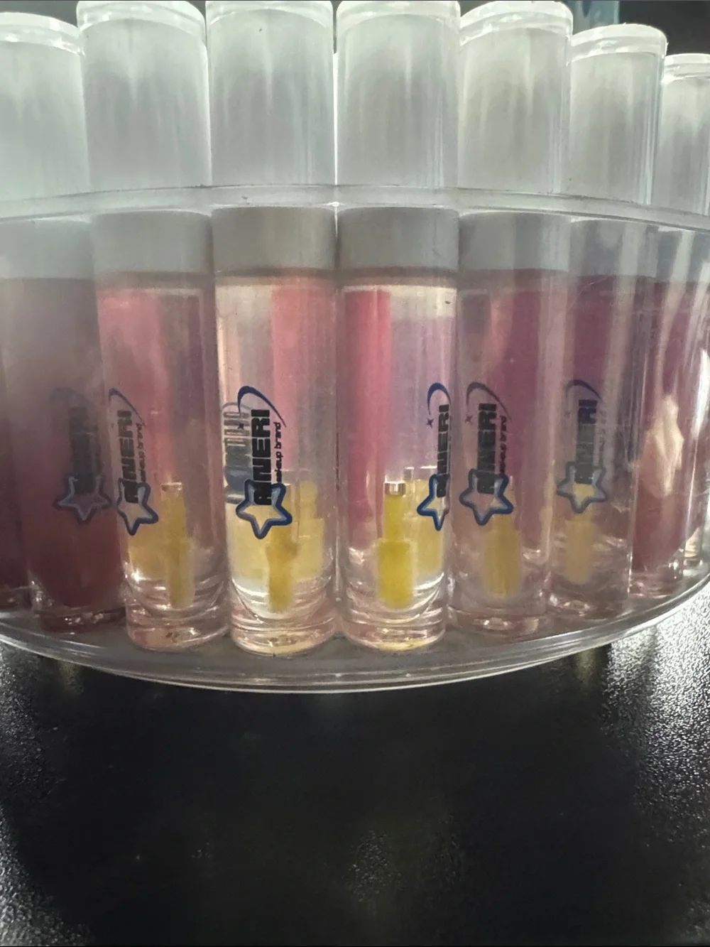 Bulk Red Lip Balm Tubes with Clear Caps - Moisturizing Gloss